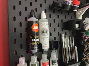 Support pour 3 bouteilles de 38mm Ikea Skadis