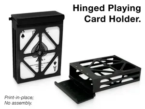 Hinged Playing Card Holder / Deck Case