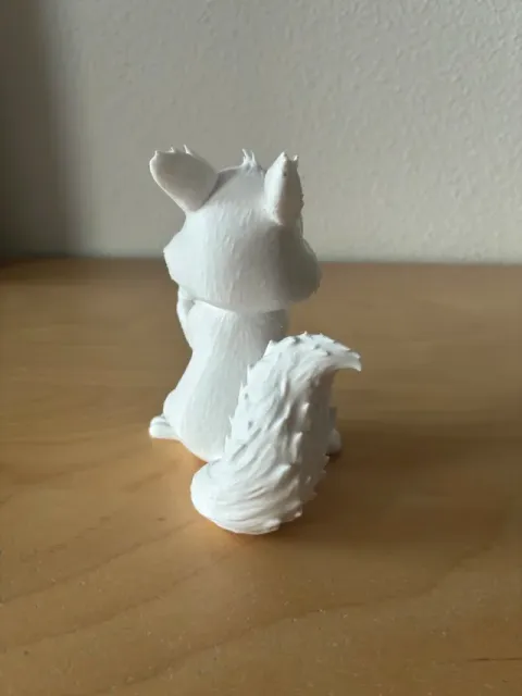 Cute Squirrel with Acorn – Paintable Figurine — Image 4 of 4