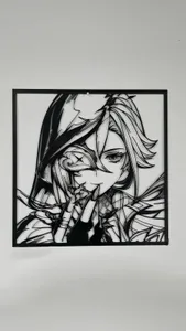 Arlechino Genshin Impact Wall Decoration