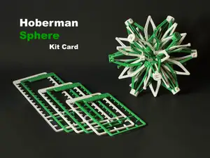 Hoberman "Expandable" Sphere Kit Card