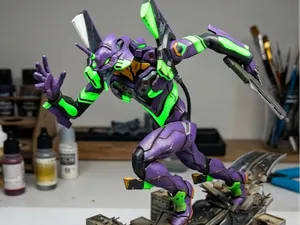 에반게리온 초호기 디오라마 Evangelion
