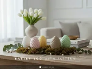 Easter Egg - with Pattern