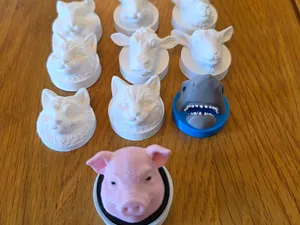 animal fidget clickers