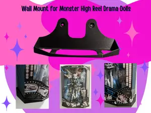 Wall Mount Monster High Reel Drama Dolls