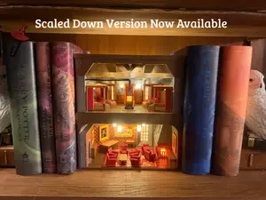 Harry Potter Gryffindor Tower Book Nook