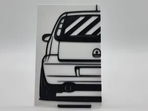2D Wall Art Opel Corsa C