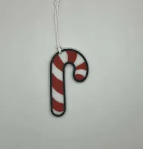 Candy Cane Keychain and Ornament