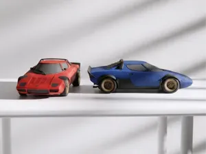 Lancia Stratos Classic Rally Car Model