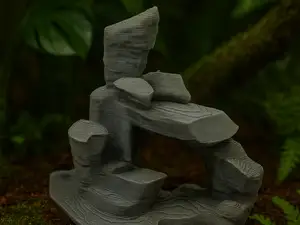 Desert Rock for Hiding & Climbing, Reptile decor