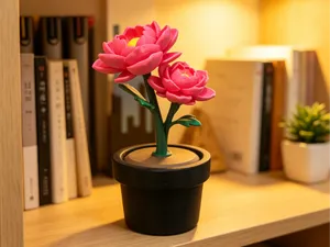牡丹花绿植,分件,无需AMS
