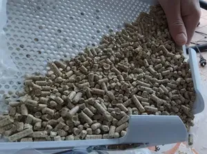 Wood Pellet Sieve Filter 5mm_Dust Separator_Funnel