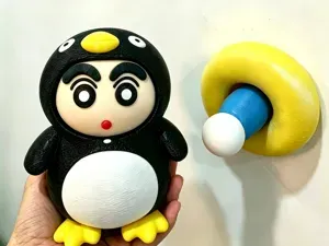 穿着企鹅衣服的蜡笔小新【无需AMS】