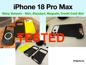 TESTED New iPhone 18 Pro Max - 3 Cases -Magsafe CC