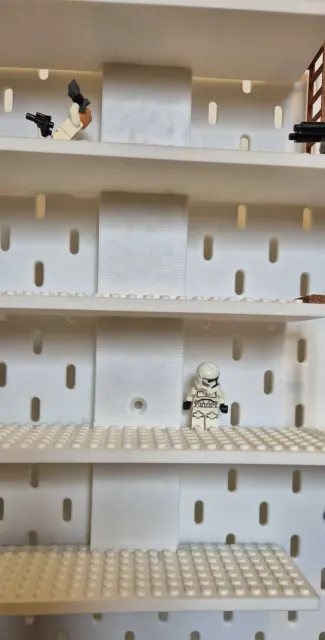 Brick Display Shelf 5 Tier Wall Ikea Skadis Mount — Фото 6 из 9