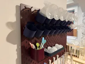 Skadis Breast Pump Bottle holder