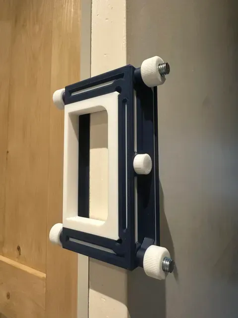 Adjustable Door Hinge Router Template — Фото 9 из 12