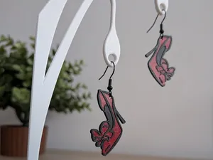 Earrings- high heels