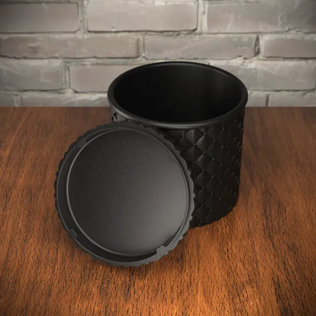 QUILTED TWIST-OFF PLANTER — Фото 3 из 8