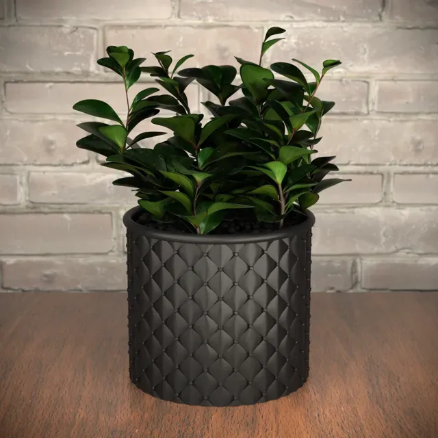 QUILTED TWIST-OFF PLANTER — Фото 4 из 8