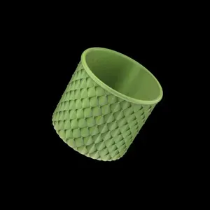 QUILTED TWIST-OFF PLANTER