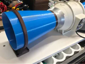 Inline Fan Duct adaptor (100mm fan to 150mm Duct)