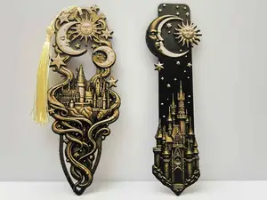 Hogwarts / Cinderella Castle - Celestial Bookmarks