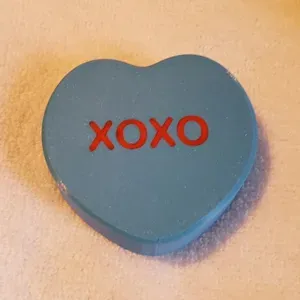 3D Sweetheart Valentine Candy Hearts XOXO