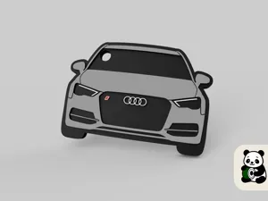 Audi A3 / S3 (gen. 8V) - keychain