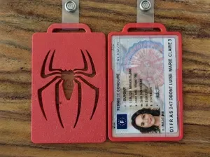 Spider-Man ID Card Holder & Badge Reel Set