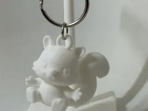 Acorn the Squirrel Keychain