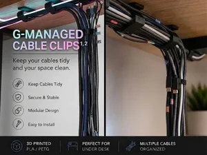 Cable Organizer – Wall-Mounted Cable Holder