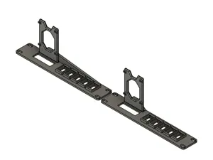 10-inch rack mount for 1 Raspberry Pi +5x keystone