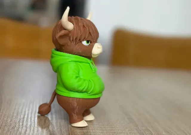 Cool swag Highland cow — Фото 5 из 8