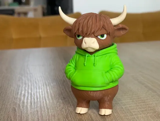 Cool swag Highland cow — Фото 8 из 8