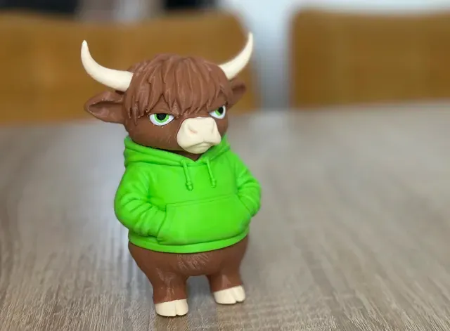 Cool swag Highland cow — Фото 4 из 8