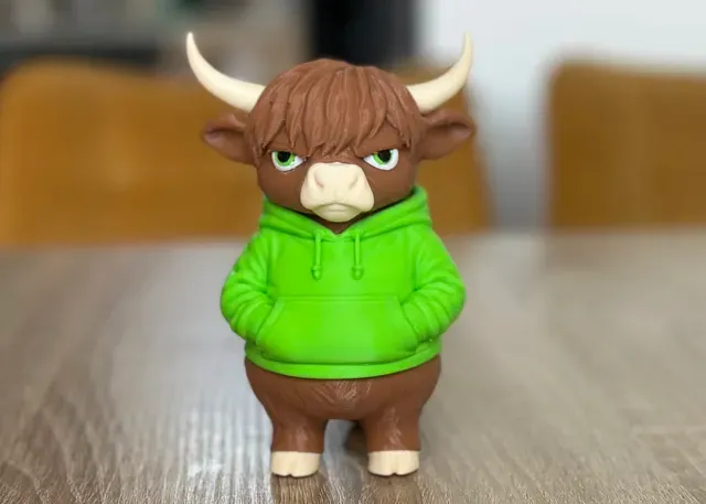 Cool swag Highland cow — Фото 2 из 8