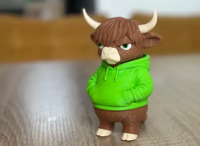 Cool swag Highland cow — Фото 3 из 8