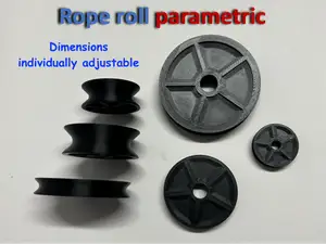 Seilrolle / Tauwerks-Umlenkrolle parametrisch