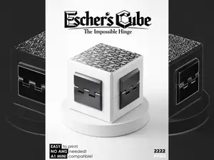 The Impossible Hinge | Puzzlebox (Eschers Cube)