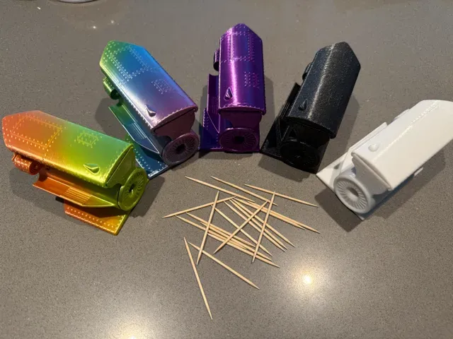 Print in Place - Toothpick Dispenser - V5.44 — Image 11 of 16