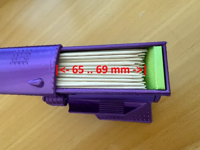 Print in Place - Toothpick Dispenser - V5.44 — Image 7 of 16