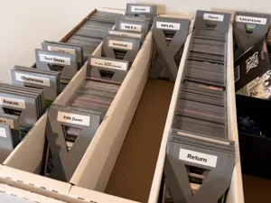 Trading Card Dividers for 5000-Count Storage Boxes