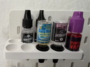 IKEA SKADIS Halter für 10x E-Liquid Flaschen 10ml