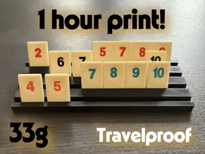 Rummikub tile stand - Travel edition