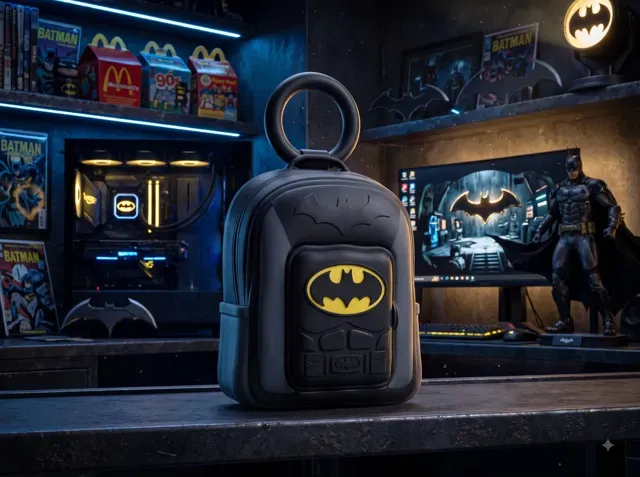 Batman McDonald's Happy Meal Backpack Keychain V1 — Фото 2 из 6
