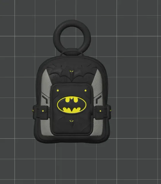 Batman McDonald's Happy Meal Backpack Keychain V1 — Фото 6 из 6