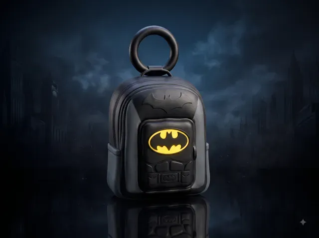 Batman McDonald's Happy Meal Backpack Keychain V1 — Фото 4 из 6