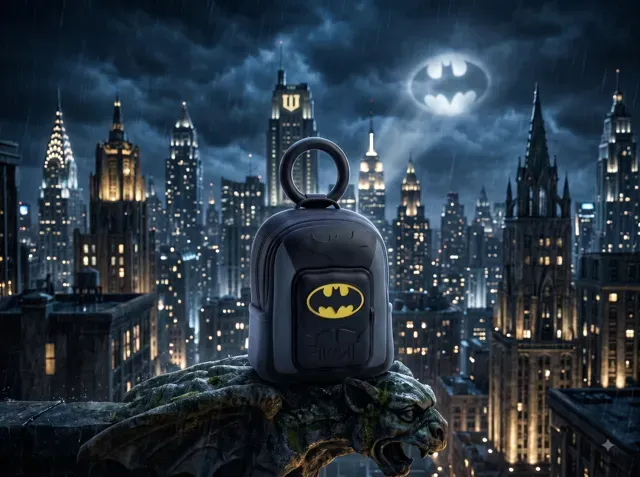 Batman McDonald's Happy Meal Backpack Keychain V1 — Фото 3 из 6