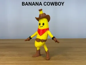 Articulated Banana Cowboy